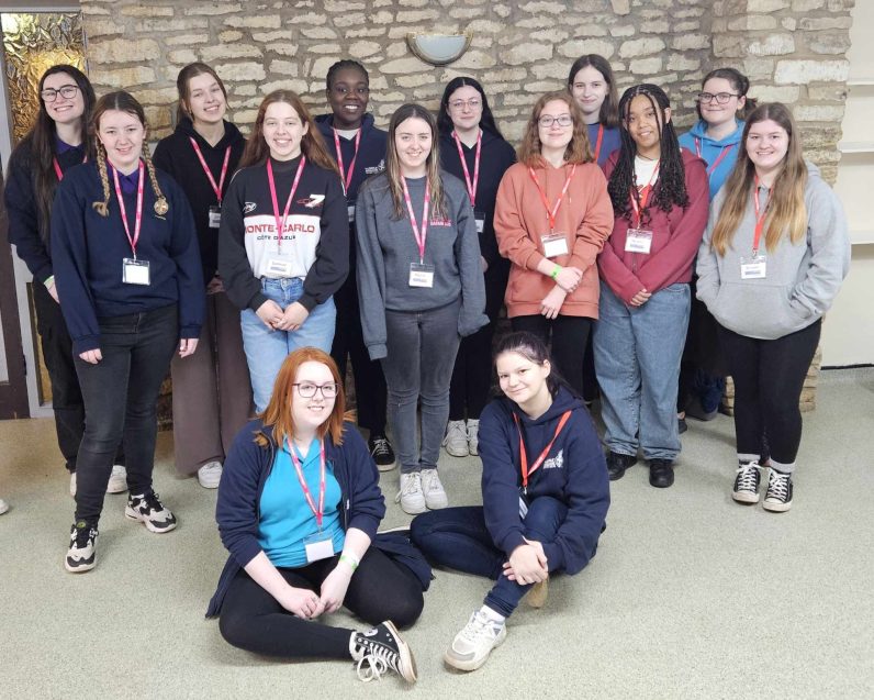 Queen's Award participants posed for a group photo at the Esther Generation Weekend